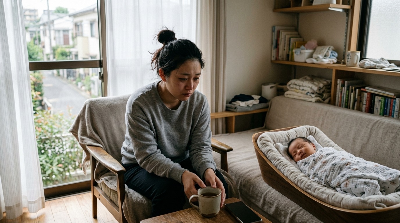 産後うつのサイン｜「育児が辛い」は甘えじゃない。気づいてほしい心のSOSと相談先