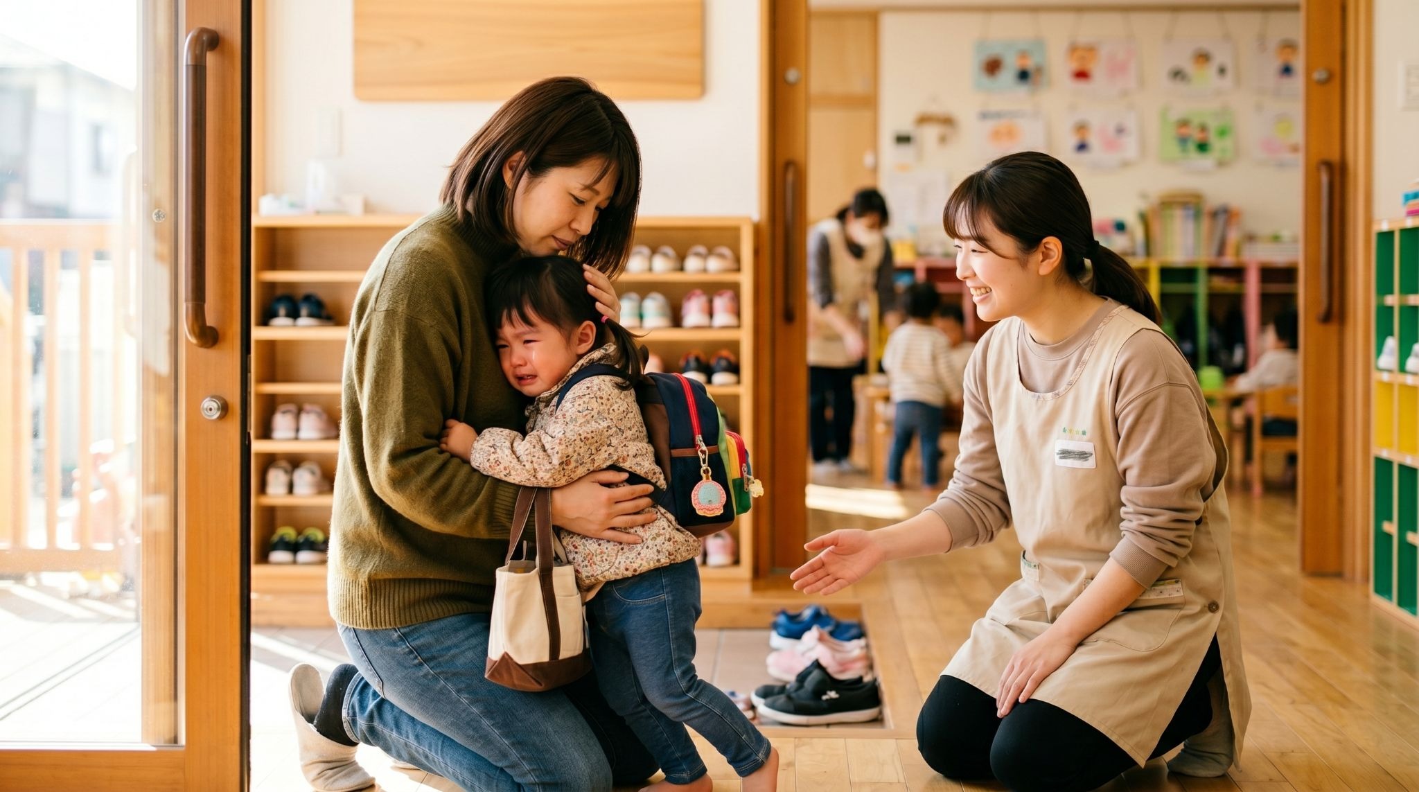 保育園の慣らし保育｜期間の目安・泣く子への対応・仕事調整のコツ