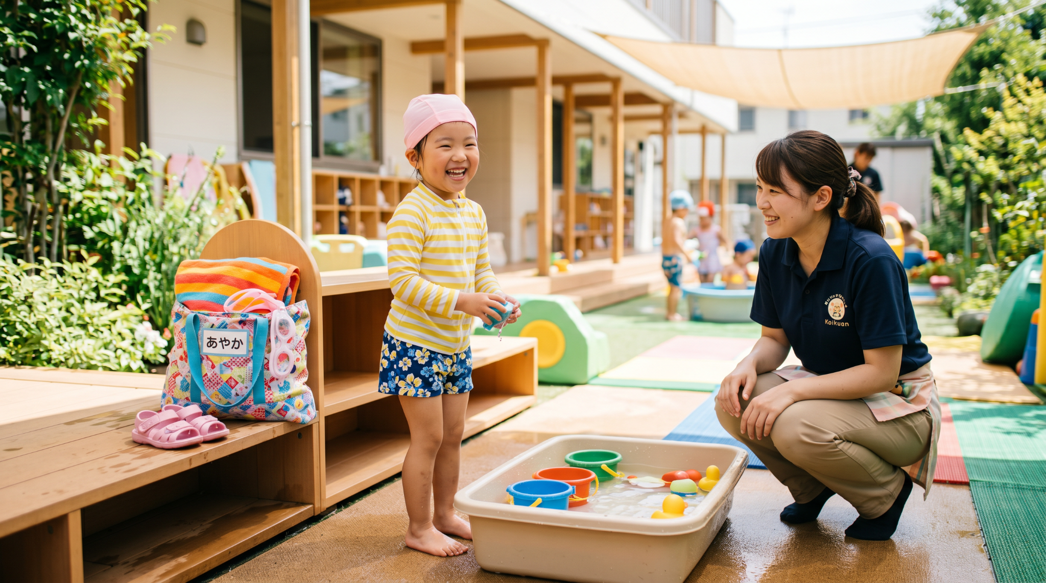 保育園のプール・水遊び｜準備物リストと親が知っておきたいこと