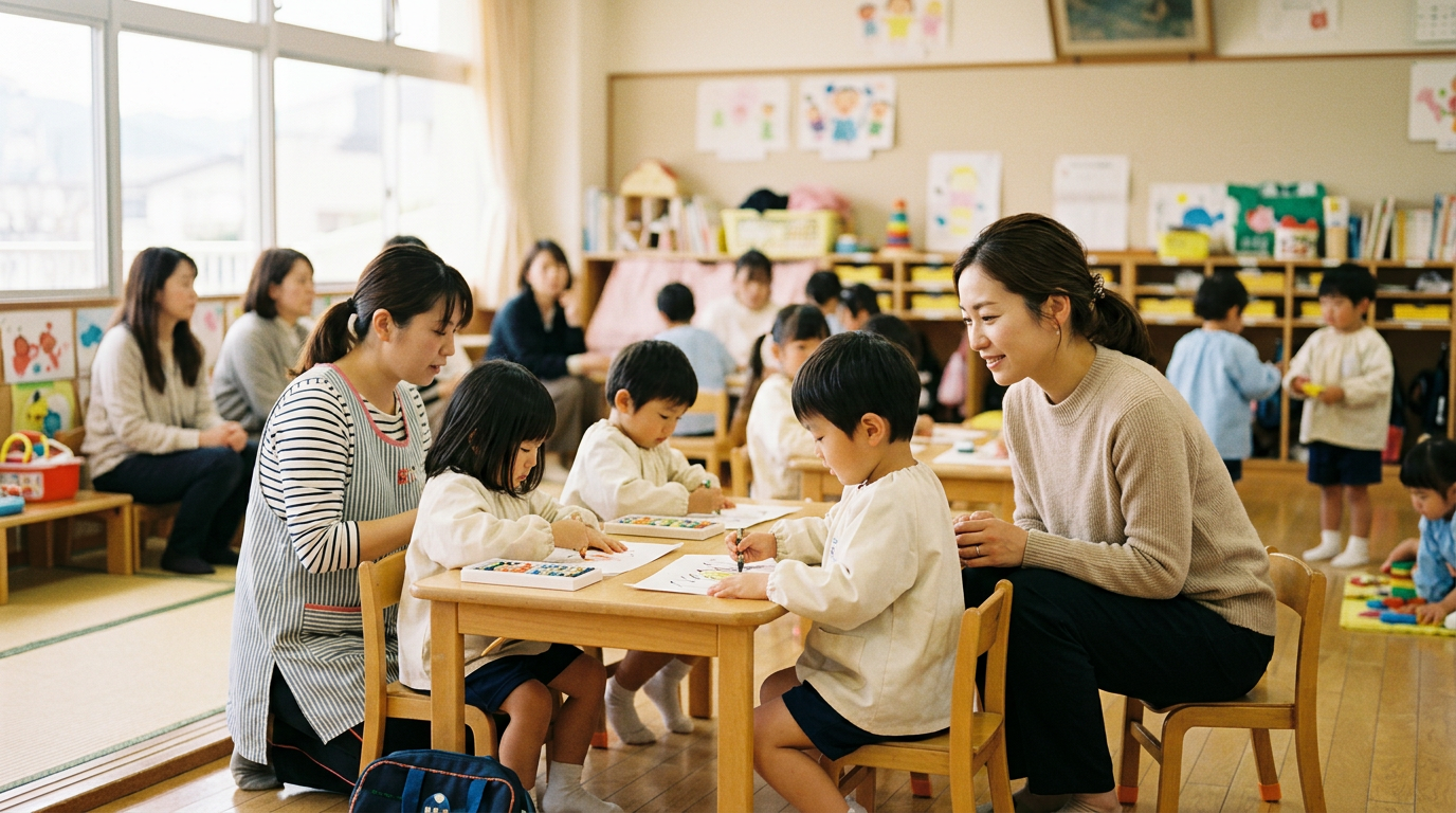 保育参観とは｜当日の流れ・服装・子どもへの声かけ方