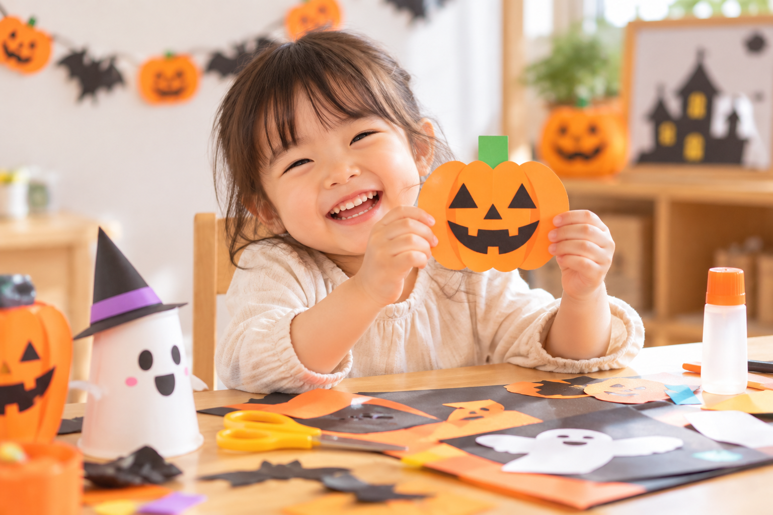 ハロウィン工作15選｜保育園・おうちで簡単にできる製作アイデア