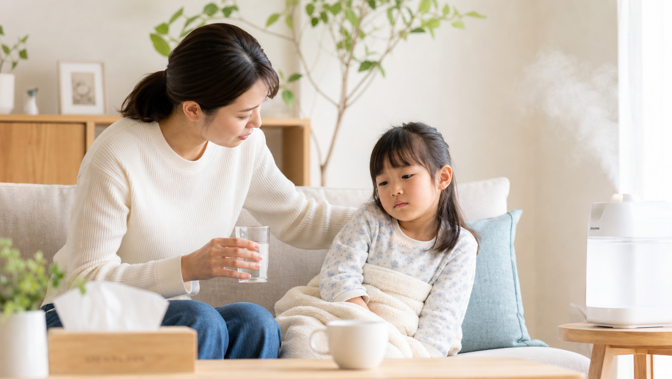 子どもの咳が長引く｜風邪・アレルギー・受診の目安を解説